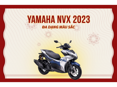 Yamaha NVX 2023 ra mắt tùy chọn màu mới với giá chưa đến 50 triệu đồng