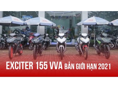 Yamaha Exciter 155 VVA Phiên Bản Giới Hạn Mới Nhất 2021 - Exciter 155 VVA 5 màu mới