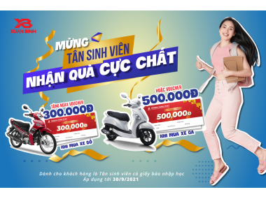 CHÀO TÂN SINH VIÊN - QUÀ TẶNG LINH ĐÌNH TẠI YAMAHA XUÂN BÌNH